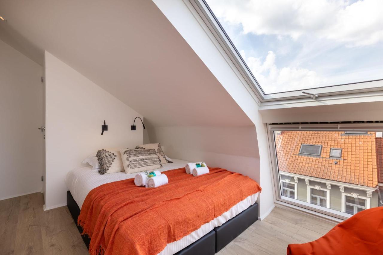Duplex-Apartment With Terrace On Top Location In Гент Екстериор снимка
